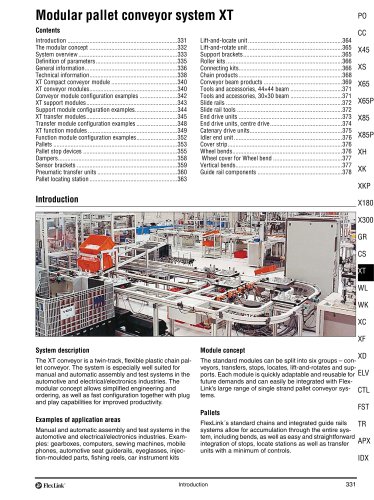 Pallet system XT