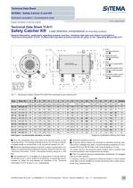 SITEMA Safety Catchers  hydraulic / for compressive load