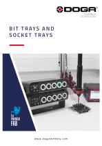 Bit socket trays