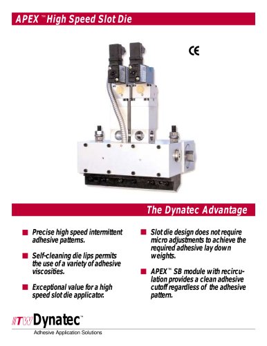 APEX High Speed Slot Die