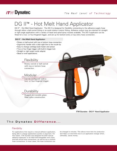 DG II - Hot Melt Hand Applicator