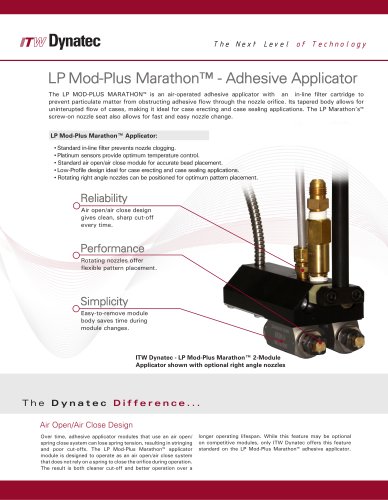 LP Mod-Plus Marathon - Adhesive Applicator