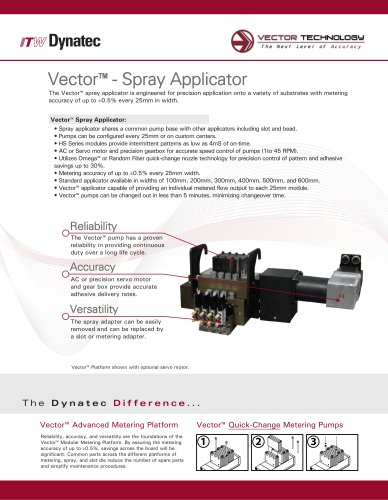 Vector - Spray Applicator