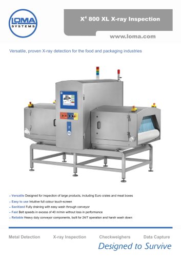 Large Products X-ray Inspection