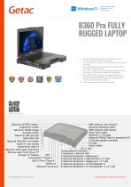 B360 Pro FULLY RUGGED LAPTOP