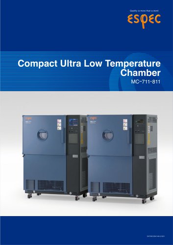 Compact Ultra Low Temperature Chambers