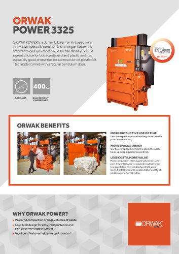 Orwak Power 3325