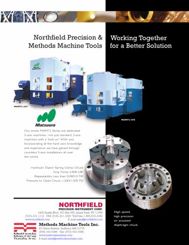 Northfield & Methods Machine Tool