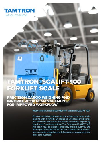 TAMTRON SCALIFT 100 FORKLIFT SCALE