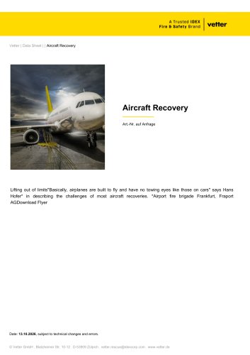 Aircraft Lifting Bags