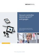 Vacuum controller VACUU·SELECT® and gauges