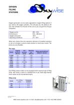 Oxygen cylinder filling station