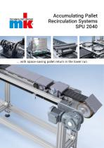 SPU 2040 Accumulating Pallet Recirculation Systems