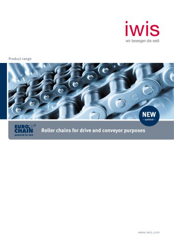 Roller chains for drive and conveyor purposes