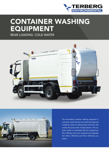 CONTAINER WASHING EQUIPMENT