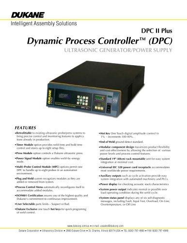 DPC II Plus Dynamic Process Controller? (DPC)