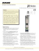 iQ Series LS Ultrasonic Power Supplies for Automation