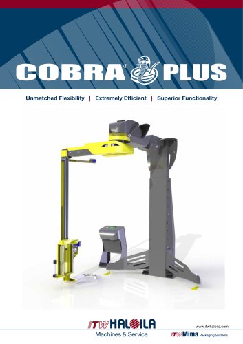 Cobra Plus semi-automatic stretch wrapping machine