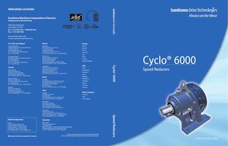 Cyclo® 6000 reducer complete catalog