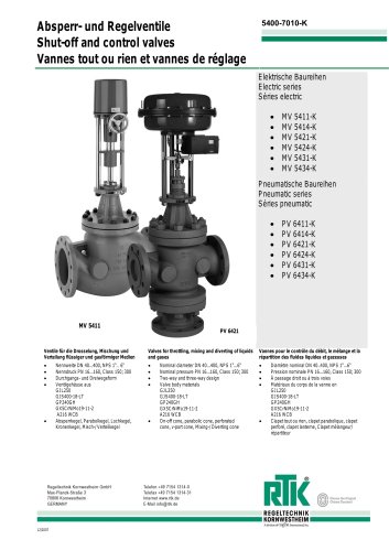 control valve