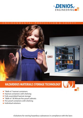 Hazmat storage technology