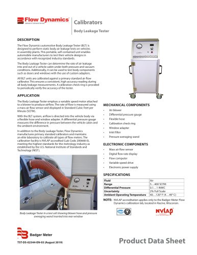 Body Leakage Tester
