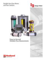 Variable Area Flow Meters and Flow Switches