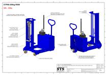 Drum Lifter - DTP08-R500- Technical Drawings (Manual drum lifter DTP08-R500) (2)