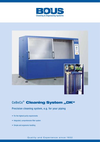 CeBeCo® Cleaning System „DK“