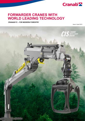 FORWARDER CRANES WITH  WORLD LEADING TECHNOLOGY