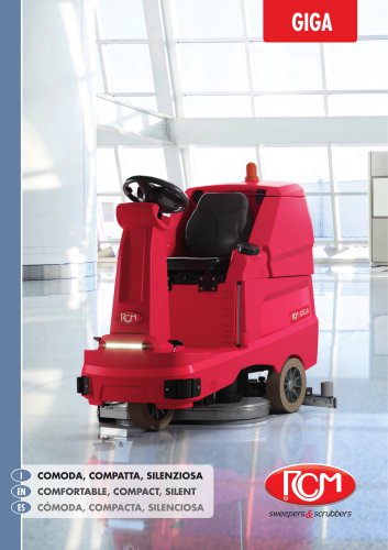 Scrubber drier GIGA