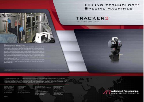 Special machines: Filling technology, bottling plants (Flyer)