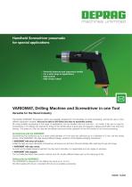 VARIOMAT, Drilling Machine and Screwdriver in one Tool