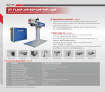 Desktop/portable fiber laser marking machine ST-FL20P ST-FL30P ST-FL50P ST-FL60P ST-FL70P ST-FL100P 