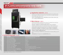 Floor type full enclosed fiber laser marking machine ST-FL20FB/30FB/50FB/60FB/70FB/100FB