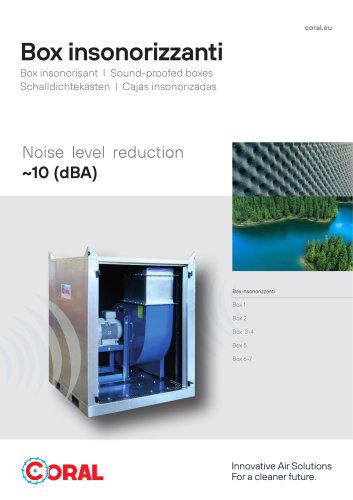 Soundproof boxes