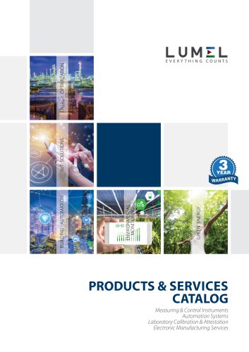 PRODUCTS & SERVICES CATALOG