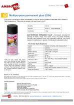 Multipurpose permanent glue (I254)