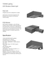 ahamlighting Shoebox Street light  suitable forParking Lots, airports, roadways, campuses and streetscapes.