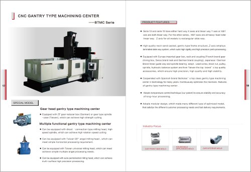 CNC Gantry Type Machining Center