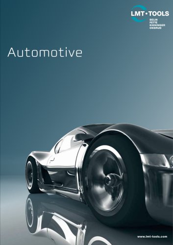 Advanced Tooling for Automotive Industry