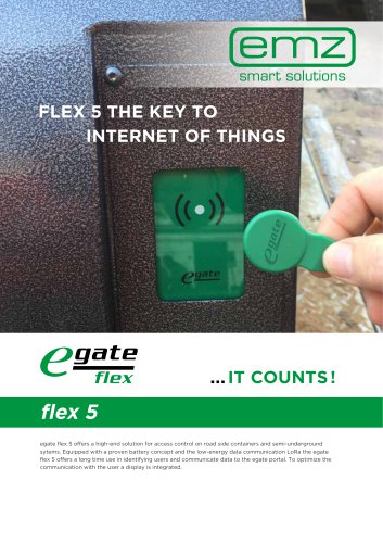 FLEX 5 THE KEY TO INTERNET OF THINGS