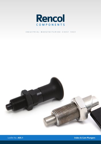 A05.1 Index Plungers & Cam Plungers