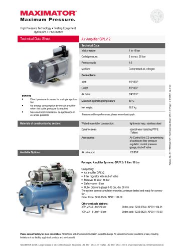 Air Amplifier GPLV 2