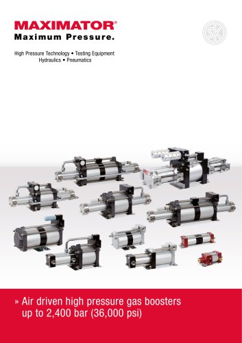 Gas Booster and Air Amplifier