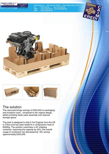 Automotive Cardboard Solutions