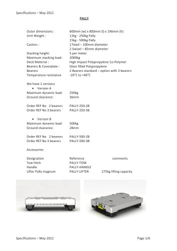 LOGISTIC COMPONENT