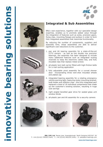 BNL - Integrated & Sub Assemblies