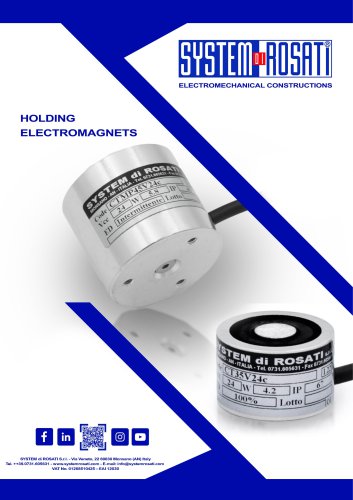 Catalogue holding electromagnets