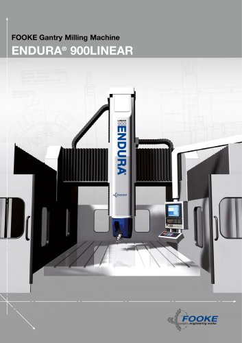 FOOKE Gantry Milling Machine ENDURA® 900LINEAR